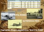 Six 1950s Cargo/Passenger Flights in S.A.